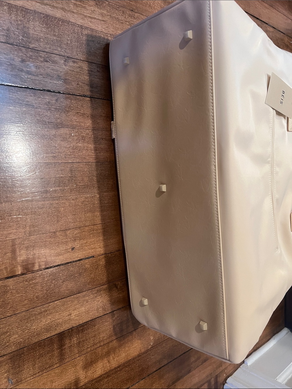 Beis commuter duffle bag travel beige nwt - Picture 3 of 9